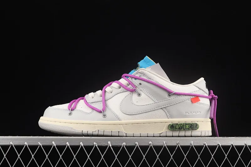 All Categories Nk SB Dunk Series Nk SB Dunk Low Low-top sneakers Cost-effective version OF x Nk Dunk Low OW SB smashing backboard fashion casual sneakers DM1602-125